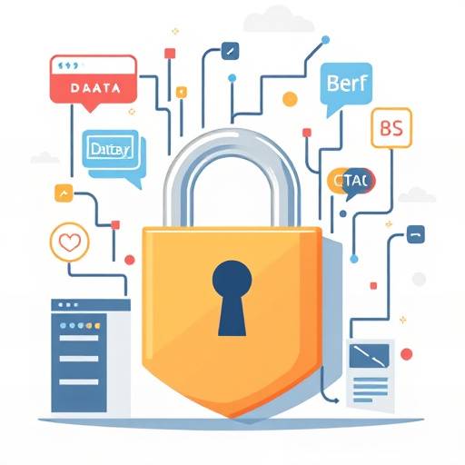 Illustration of data privacy and security measures